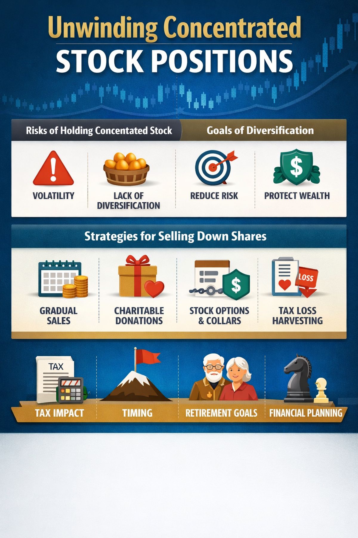 Tax Efficiency and Diversification Strategies for Concentrated Stock